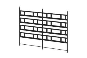  Фото видеостена 4x4 hisense 46l35b5u 46" (шов: 3,5) - фото 8