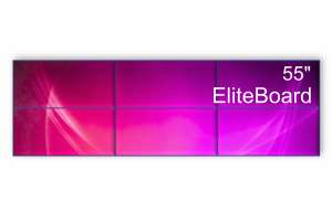  Фото видеостена 3x2 eliteboard 55" sk555fcln - фото 2