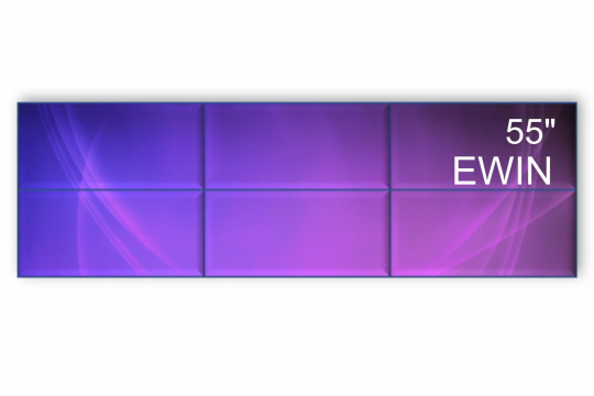Изображение Видеостена 3x2 EWIN 55" BP55L